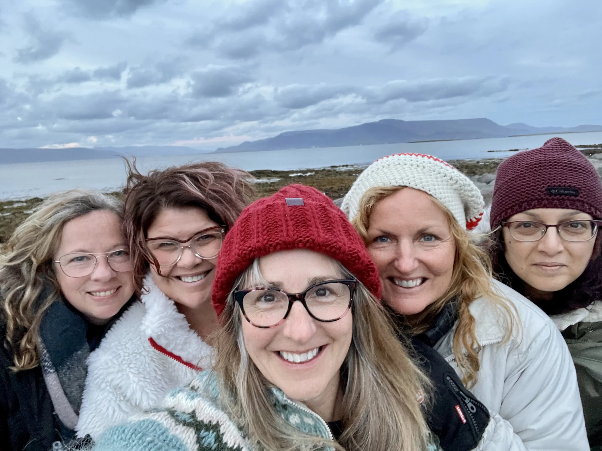 Group of women traveling together